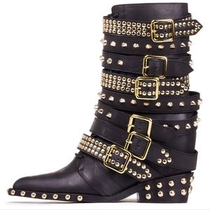 Jeffrey Campbell Draco Stud boots